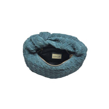 Load image into Gallery viewer, Arya Suede Leather Clutch: Forest