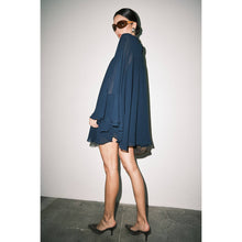 Load image into Gallery viewer, Rachel Sheer Chiffon Mock Swing Mini Dress