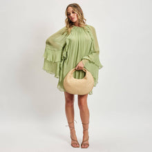 Load image into Gallery viewer, Farrah Straw Hobo: Natural