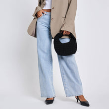 Load image into Gallery viewer, Arya Suede Leather Clutch: Black