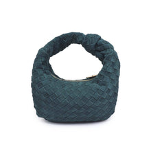 Load image into Gallery viewer, Arya Suede Leather Clutch: Forest