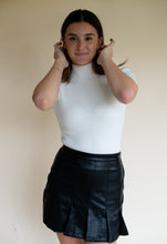 Load image into Gallery viewer, Leather Mini Skirt
