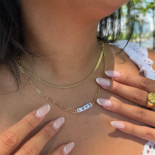 Load image into Gallery viewer, Love Paperclip Necklace