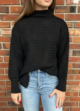 Load image into Gallery viewer, Mikayla Sweater - Black
