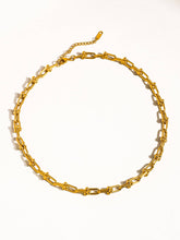 Load image into Gallery viewer, Denise 18K Gold Non-Tarnish Bold Chain Necklace: Yellow Gold
