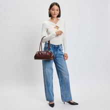 Load image into Gallery viewer, Nina Shoulder Bag: Chocolate
