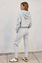 Load image into Gallery viewer, Heather Hoodie And Pants Set
