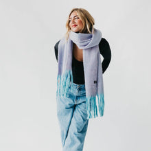 Load image into Gallery viewer, Helga Blanket Scarf: Lavender
