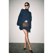 Load image into Gallery viewer, Rachel Sheer Chiffon Mock Swing Mini Dress
