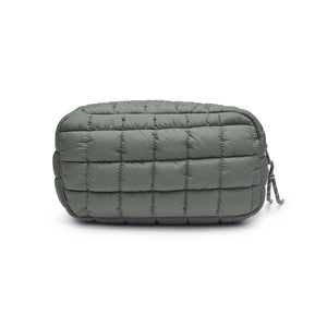 Cloud Nine - Quilted Puffer Cosmetic Pouch: