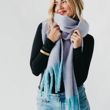 Load image into Gallery viewer, Helga Blanket Scarf: Lavender
