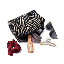 Load image into Gallery viewer, Zebrini Cosmetic &amp; Travel Organizer Pouch
