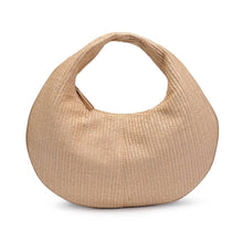 Load image into Gallery viewer, Farrah Straw Hobo: Natural
