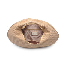 Load image into Gallery viewer, Farrah Straw Hobo: Natural
