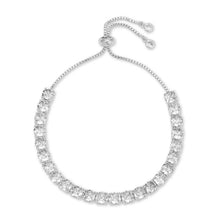 Load image into Gallery viewer, Faux Diamond Tennis Bracelet: Gold / 3mm
