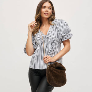 Monica -Faux Fur- Crossbody