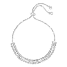 Load image into Gallery viewer, SALE - Baguette Pulley Bracelet: Gold
