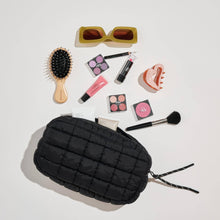 Load image into Gallery viewer, Cloud Nine - Quilted Puffer Cosmetic Pouch:
