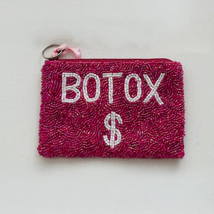Hand Beaded Change Purse Botox $