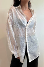 Load image into Gallery viewer, Polka Dot Button Down
