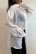 Load image into Gallery viewer, Polka Dot Button Down
