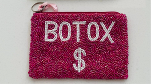 Hand Beaded Change Purse Botox $