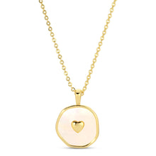 Load image into Gallery viewer, Shell With Heart Pendant Necklace
