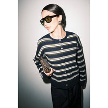 Load image into Gallery viewer, Blythe  Striped Cardigan
