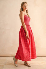 Load image into Gallery viewer, Gingham Print Dress
