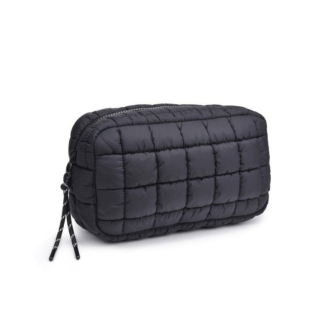 Cloud Nine - Quilted Puffer Cosmetic Pouch: