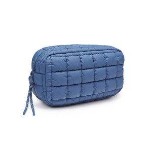 Cloud Nine - Quilted Puffer Cosmetic Pouch: