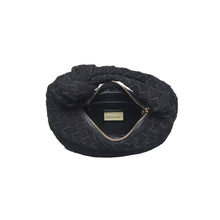 Load image into Gallery viewer, Arya Suede Leather Clutch: Black
