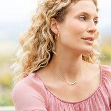 Load image into Gallery viewer, Flat Hoops: Gold
