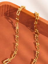Load image into Gallery viewer, Denise 18K Gold Non-Tarnish Bold Chain Necklace: Yellow Gold
