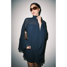Load image into Gallery viewer, Rachel Sheer Chiffon Mock Swing Mini Dress
