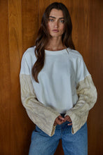 Load image into Gallery viewer, Fairmont Cable Knit Sleeve Pullover
