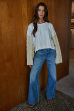 Load image into Gallery viewer, Fairmont Cable Knit Sleeve Pullover

