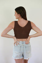 Load image into Gallery viewer, Knit Knot Top - Brown
