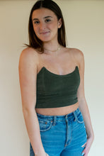 Load image into Gallery viewer, Gabby Top - Dark Olive
